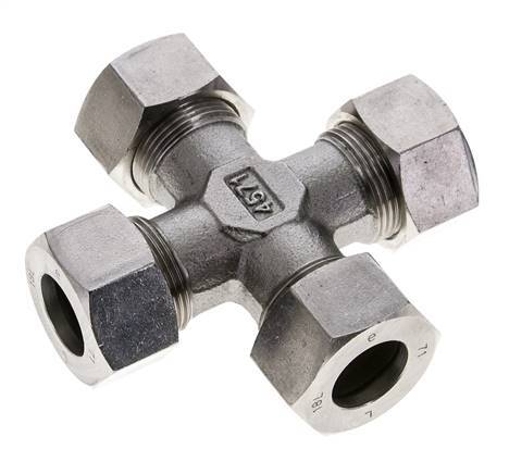 18L Stainless steel Cross Cutting Ring 315 Bar DIN 2353