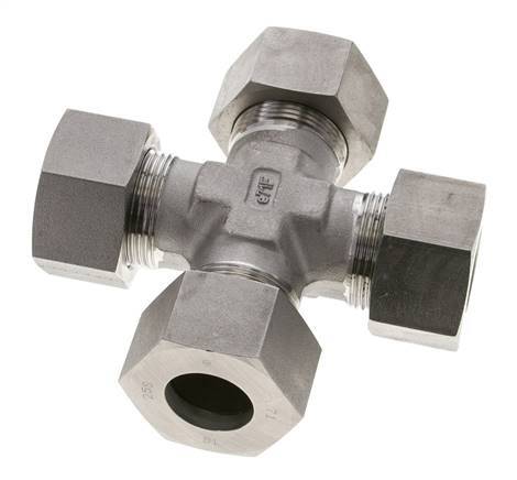 25S Stainless steel Cross Cutting Ring 400 Bar DIN 2353