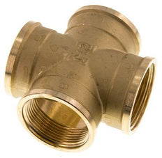 G 1 1/2'' Binnendraad Messing Kruissok 16 Bar