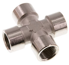 G 1/2'' Binnendraad Vernikkeld Messing Kruissok 16 Bar