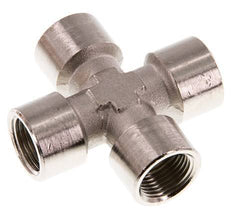 G 3/8'' Binnendraad Vernikkeld Messing Kruissok 16 Bar