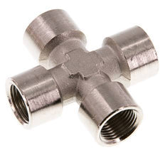 G 3/8'' Binnendraad Vernikkeld Messing Kruissok 16 Bar