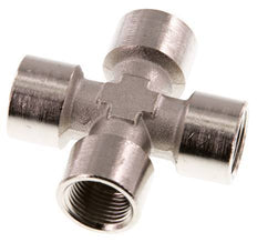 G 3/8'' Binnendraad Vernikkeld Messing Kruissok 16 Bar