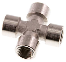 G 3/8'' Binnendraad Vernikkeld Messing Kruissok 16 Bar