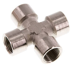 G 3/8'' Binnendraad Vernikkeld Messing Kruissok 16 Bar