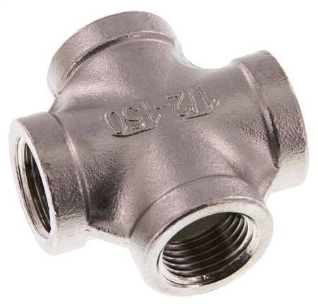Rp 1/2'' Vrouwelijke RVS Kruis 16 Bar