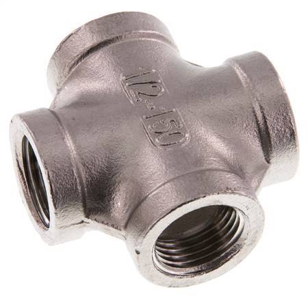 Rp 1/2'' Female Stainless steel Cross 16 Bar