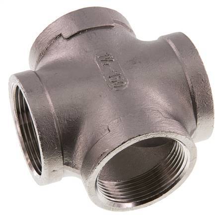 Rp 1 1/2'' Vrouwelijke RVS Kruis 16 Bar