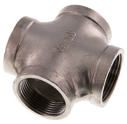 Rp 1 1/4'' Vrouwelijke RVS Kruis 16 Bar