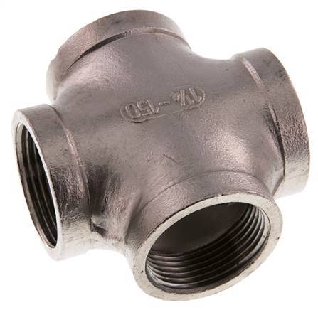 Rp 1 1/4'' Vrouwelijke RVS Kruis 16 Bar
