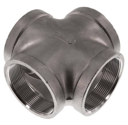 Rp 2 1/2'' Vrouwelijke RVS Kruis 16 Bar