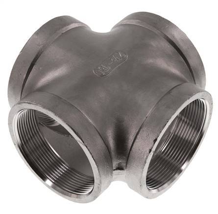 Rp 2 1/2'' Vrouwelijke RVS Kruis 16 Bar