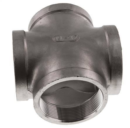 Rp 2 1/2'' Vrouwelijke RVS Kruis 16 Bar