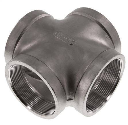 Rp 2 1/2'' Vrouwelijke RVS Kruis 16 Bar