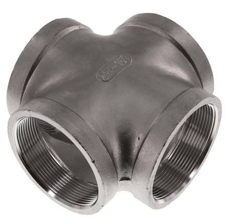 Rp 2 1/2'' Vrouwelijke RVS Kruis 16 Bar
