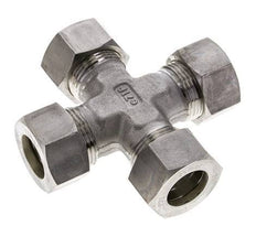 22L Stainless steel Cross Compression Fitting 160 Bar DIN 2353