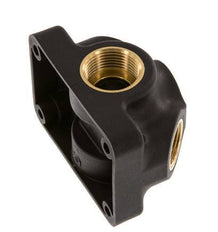 G 3/4'' x G 1/2'' Plastic Muurplaat 5-weg Luchtdoorvoer met doorlaat 15 Bar