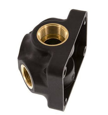 G 3/4'' x G 1/2'' Plastic Muurplaat 5-weg Luchtdoorvoer met doorlaat 15 Bar