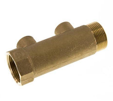 G 1 1/4'' x 2xG 1/2'' F/M/F Messing Verdeelstang 10 Bar