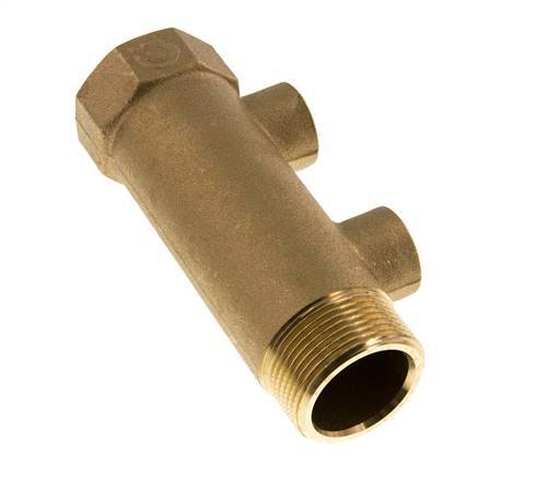 G 1 1/4'' x 2xG 1/2'' F/M/F Messing Verdeelstang 10 Bar