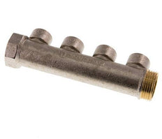 G 1'' x 4xG 1/2'' F/M/F Nickel plated Brass Distributor pipes 10 Bar