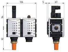 Soft-start Valve G1/2 24VDC 3400 l/min Futura 2