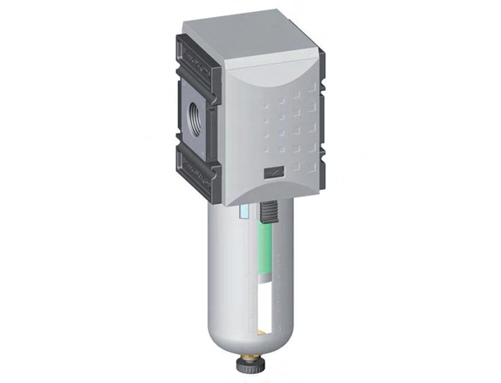 Actief koolstoffilter G1'' 2500l/min zonder afvoer Metal Futura 4