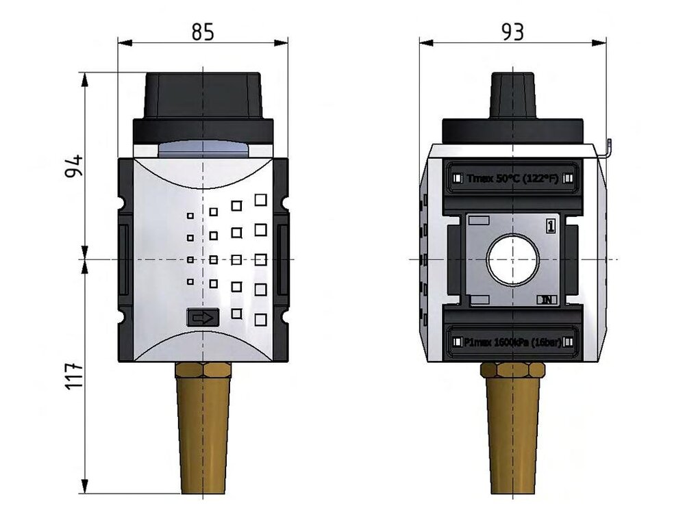 3/2 Kogelkraan G1 25000 l/min Futura 4