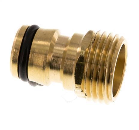 1/2'' Garden hose fitting male [2 Pieces]