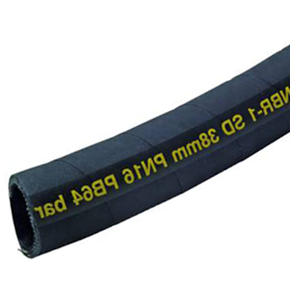 Maatwerk-Parker NBR Olie en Brandstof Druk- en Zuigslang 75 mm (ID) 10 m