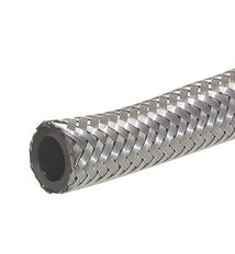 Oil & fuel hose with stainless steel braiding 9x13 mm 10 m