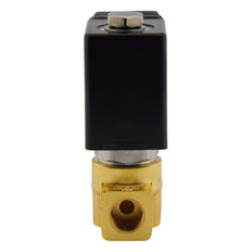 Solenoid Valve HP-DA 1/4'' high pressure brass PTFE 4-100bar 24V AC