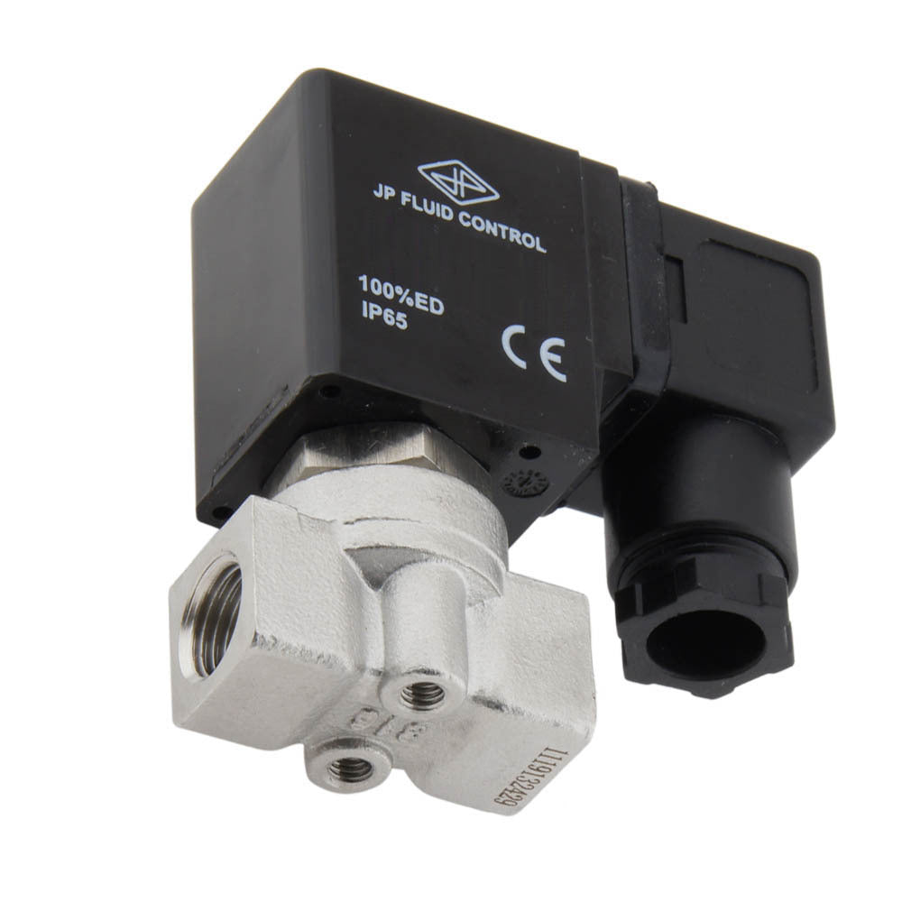 Magneetventiel HP-DA 1/4'' hoge druk rvs FKM 0-100bar 230V AC