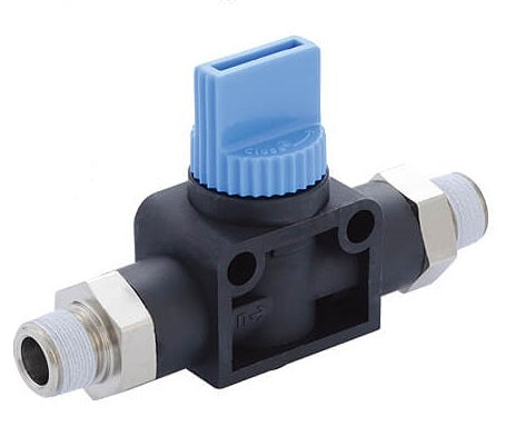 R3/8" - R3/8" 3/2-Way Shut-Off Hand Valve