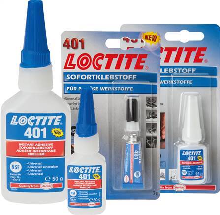 Loctite Secondelijm 500ml Transparent 3-11s Uithardingstijd Metaal, Plastic En Rubber Oppervlakten