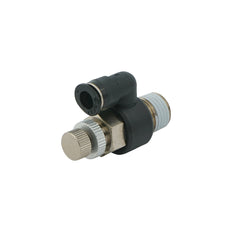 10mm - R1/4" Meter-In Low Cracking Pressure Rotatable Flow Control Valve