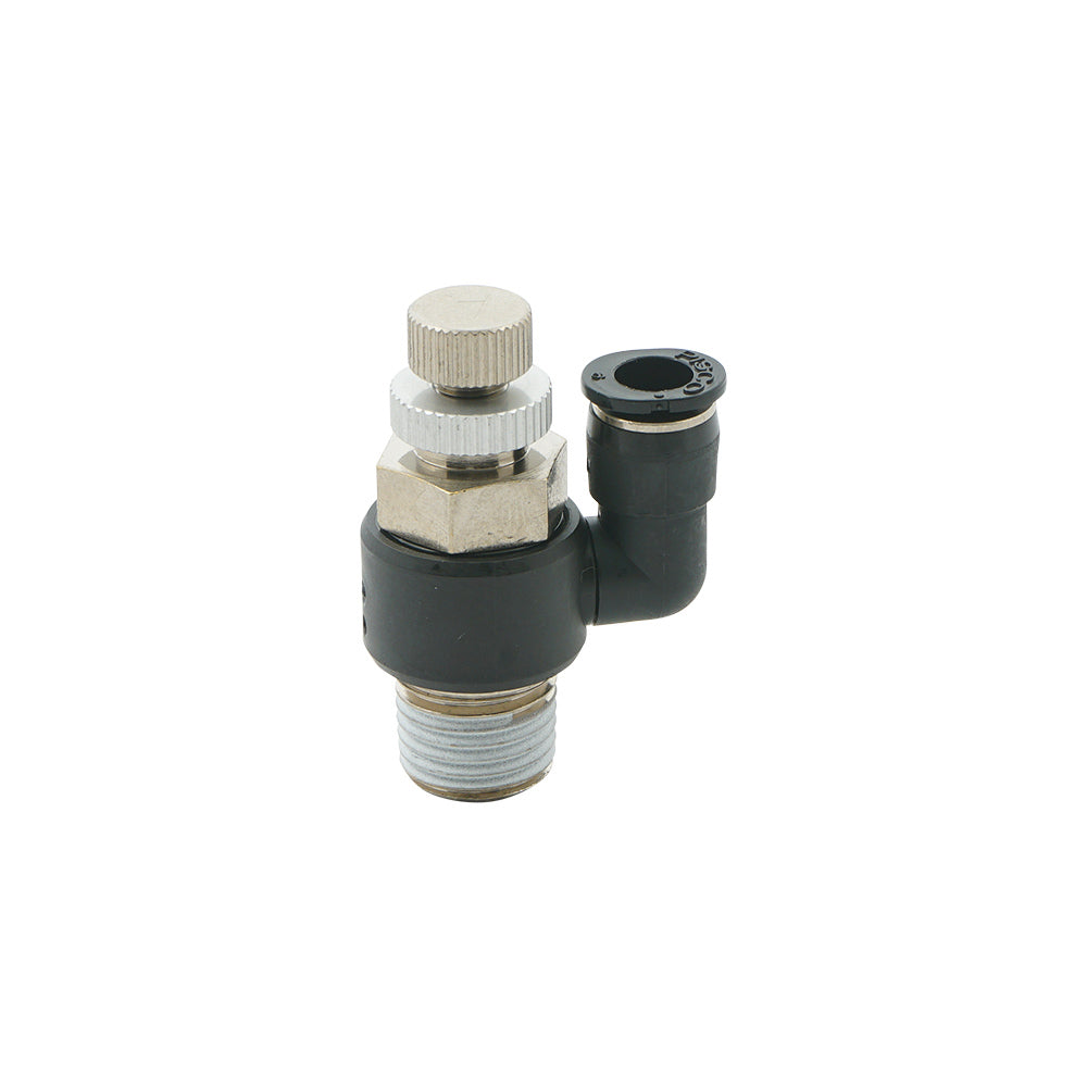 12mm - R1/2" Meter-In Rotatable Flow Control Valve