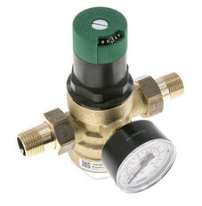 Filter Pressure Reducer Brass R1/2'' 40 l/min 1.5-6 bar/22-87psi Drinking Water