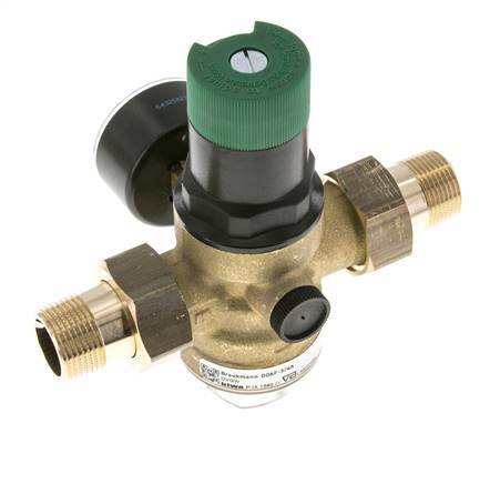Filterdrukregelaar Messing R3/4'' 52 L/Min 1.5-6 Bar/22-87Psi Drinkwater