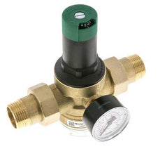 Filter Pressure Reducer Brass R1'' 97 l/min 1.5-6 bar/22-87psi Drinking Water
