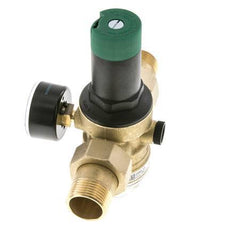 Filter Pressure Reducer Brass R1'' 97 l/min 1.5-6 bar/22-87psi Drinking Water
