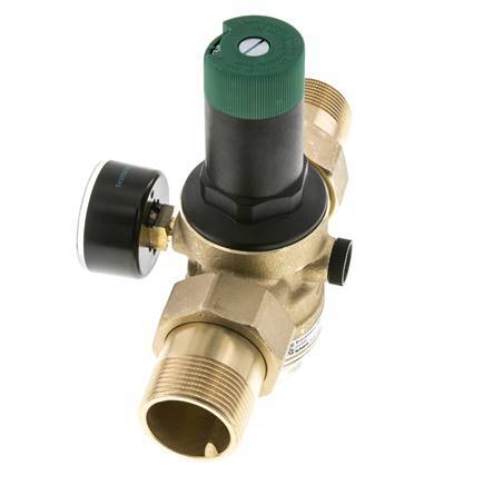 Filterdrukregelaar Messing R1 1/4'' 99 L/Min 1.5-6 Bar/22-87Psi Drinkwater