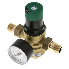 Filterdrukregelaar Messing R1/2'' 40 L/Min 1.5-6 Bar/22-87Psi Drinkwater