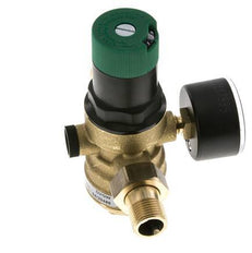 Filter Pressure Reducer Brass R1/2'' 40 l/min 1.5-6 bar/22-87psi Drinking Water
