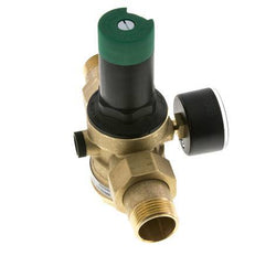 Filter Pressure Reducer Brass R1'' 97 l/min 1.5-6 bar/22-87psi Drinking Water