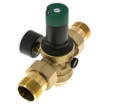 Filter Pressure Reducer Brass R1 1/4'' 99 l/min 1.5-6 bar/22-87psi Drinking Water