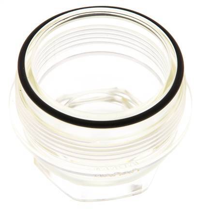 Sieve Bowl Transparent R 1'' and R 11/4'' 1.5 - 6bar Braukmann