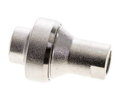 Inline drukregelaar 2bar/29psi Messing vernikkeld G1/4'' 10 l/min