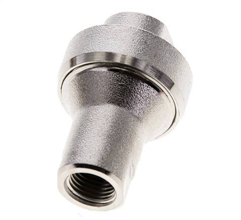 Inline drukregelaar 2bar/29psi Messing vernikkeld G1/4'' 10 l/min