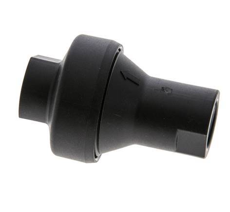 Inline drukregelaar 1bar/14psi polyamide G1/4'' 10 l/min